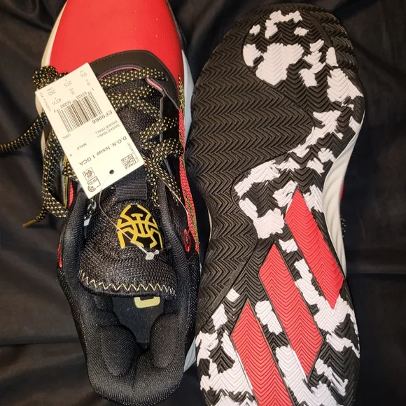60 adidas Mens D.O.N. Issue #1 CNY China New YearBasketball Shoes EF9919 9 sz9.5 - Picture 4 of 4
